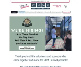 Yukonrendezvous.com(The Festival) Screenshot