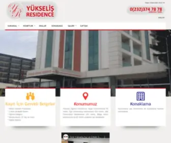 Yukselisresidence.com(Yükseliş Öğrenci Residence) Screenshot