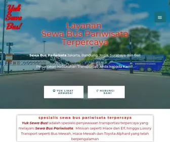 Yuksewabus.com(Sewa Bus Pariwisata Murah) Screenshot