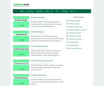 Yuksinau.co.id(Situs Sinau Paling Oke) Screenshot