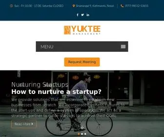 YukteemGMT.com(Yuktee Management) Screenshot