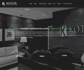 Yulikotleresq.com(KOTLER LAW) Screenshot