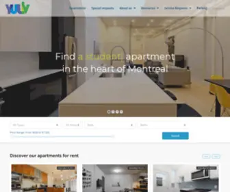 Yuliv.ca(Discover our apartments for rent in Montréal) Screenshot