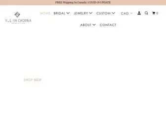 Yuliyachornajewellery.com(Yuliya Chorna Jewellery) Screenshot