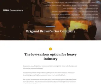 Yullbrownsgas.com(Original Brown's Gas Company) Screenshot