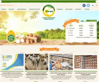 Yum-Bir.org(YUM-BİR Yumurta Üreticileri Merkez Birliği) Screenshot