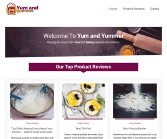 Yumandyummer.com(Home) Screenshot