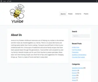Yumbe.com(Comfort Food Recipes) Screenshot