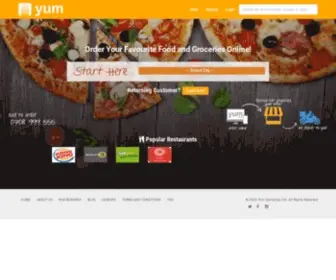 Yum.co.ke(Order food from your favorite local restaurant) Screenshot