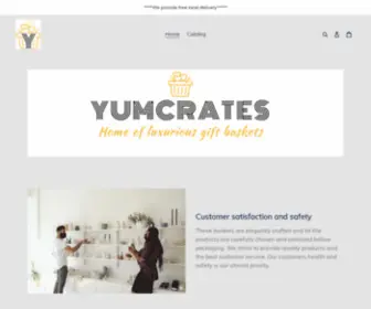 Yumcrates.ca(One stop gift shopping) Screenshot