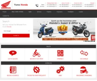 Yumehonda.com Screenshot