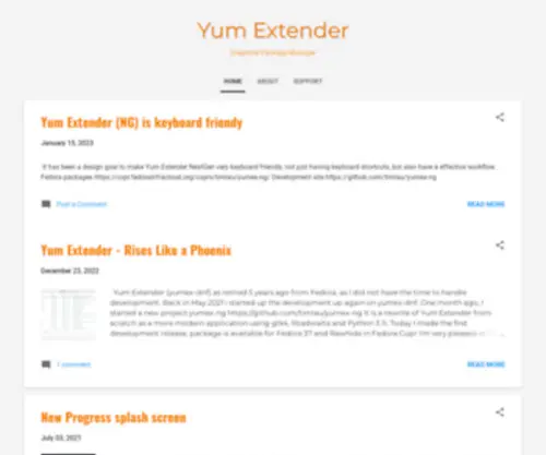 Yumex.dk(Yum Extender) Screenshot