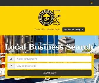 Yumlist.ca(Halifax NS Local Business Directory) Screenshot