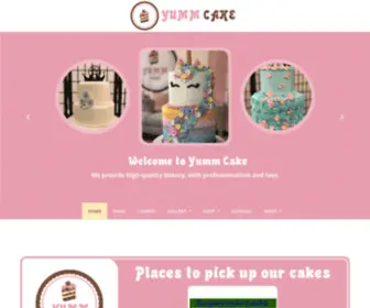 Yummcake.com(Yumm Cake) Screenshot