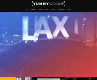 Yummy-Wakame.com(Hybrid designer) Screenshot