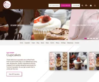 Yummycupcakes.com(Gourmet Cupcakes) Screenshot