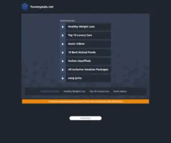 Yummyeats.net(Yummyeats) Screenshot