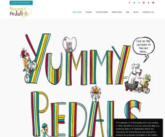 Yummypedals.gr(Mykonos bicycle tours) Screenshot