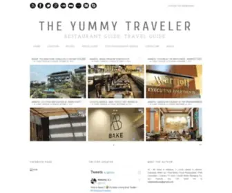 Yummytraveler.com(The Yummy Traveler) Screenshot