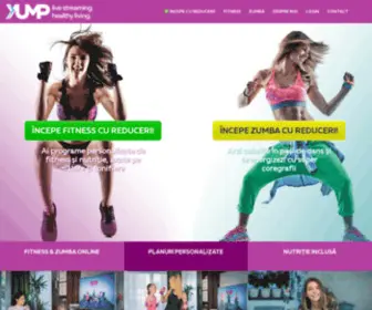 Yump.ro(Fitness și Yoga online la tine acasă) Screenshot