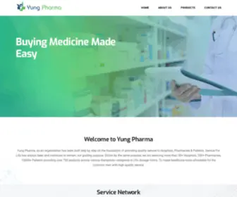 Yungpharma.com(Yung Pharma) Screenshot