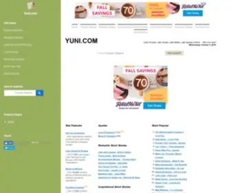 Yuni.com(Words of Wisdom) Screenshot