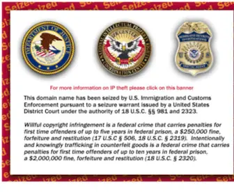 Yuniforms.org(Homeland Security Investigations) Screenshot