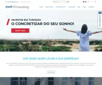 Yunitconsulting.pt(Consultoria e Gestão de Projetos) Screenshot