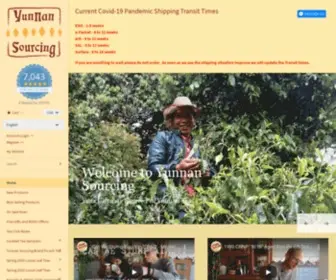 Yunnansourcing.com(Yunnan Sourcing Tea Shop) Screenshot