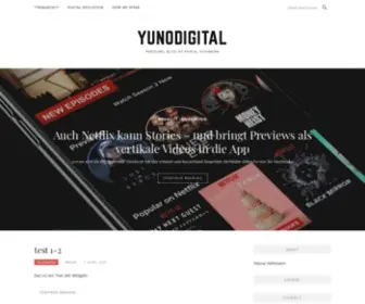 Yunodigital.de(Personal Blog of Pascal Hohmann Aufbau einer Tabelle) Screenshot