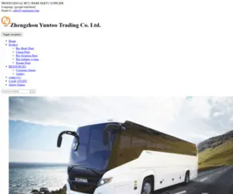 Yuntoopart.com(Yutong bus spare parts) Screenshot