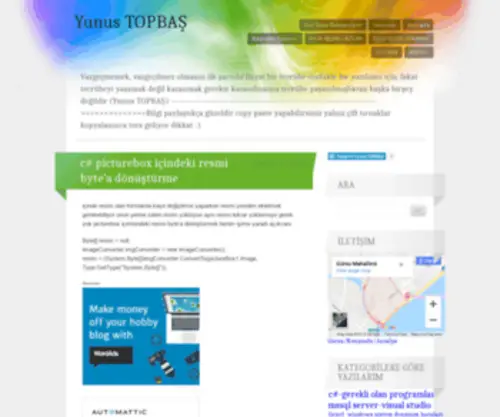 Yunustopbas.com(Yunustopbas) Screenshot