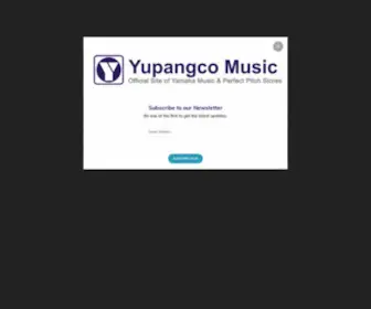 Yupangco.com(Yupangco Music) Screenshot