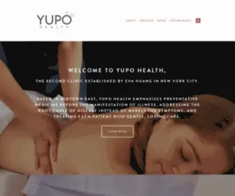 Yupohealth.com(Yupo Acupuncture and Health) Screenshot