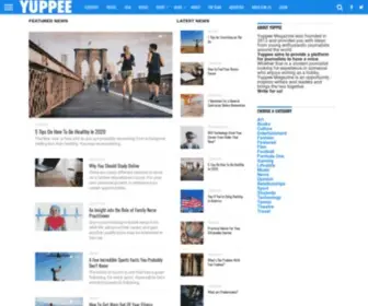 Yuppee.com(Yuppee Magazine) Screenshot