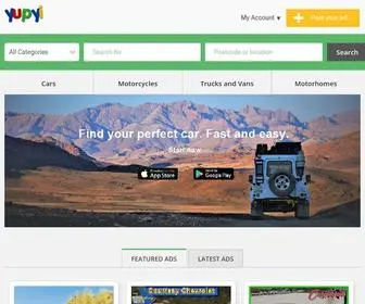 Yupyi.com(Free Classifieds Post and find thousand of ads near you cars) Screenshot
