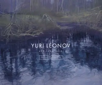 Yurileonov.com(YURI LEONOV) Screenshot