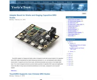 Yuriystoys.com(Yuriy's Toys) Screenshot