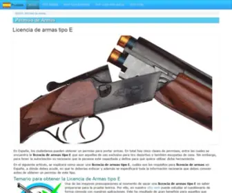 Yurkap.org(Permiso de armas) Screenshot