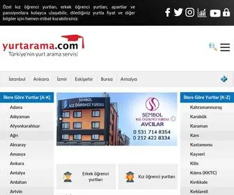 Yurtarama.com(Yurt Arama: Kız Erkek Özel Öğrenci Yurtları ve Apartları) Screenshot
