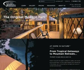 Yurts.com(Modern & High Quality Award) Screenshot