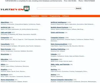 Yurtseven.org(Algorithms) Screenshot