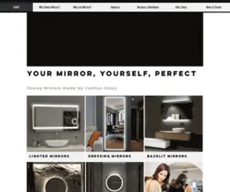 Yushuoglass.com(Bathroom Mirrors) Screenshot