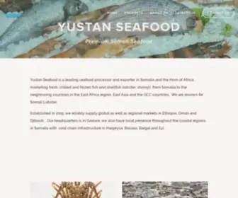 Yustanseafood.com(Yustan Seafood) Screenshot