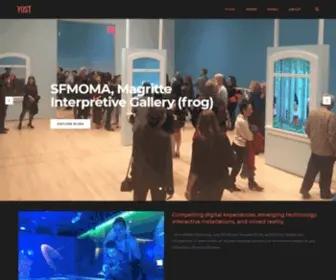 Yusthaus.com(Compelling digital experiences) Screenshot