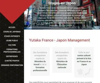 Yutaka.fr(YUTAKA Culture et Langues d'Asie) Screenshot