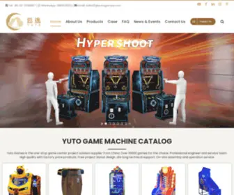 Yutogames.com(2021 Best Arcade Games For Sale) Screenshot