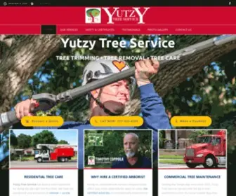 Yutzytreeservice.com(Tree Service) Screenshot