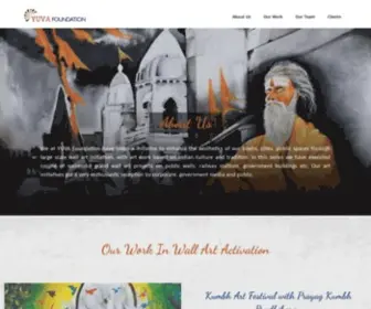 Yuva-Foundation.com(Yuva Foundation) Screenshot