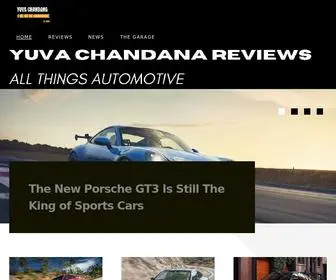 Yuvachandanareviews.com(In-depth Car Reviews and All Things Automotive) Screenshot